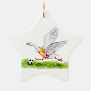 Adorno De Cerámica Goma de fútbol