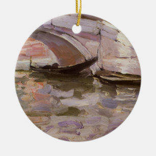 Adorno De Cerámica Góndolas de John Singer Sargent, Arte Impresionist