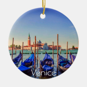 Adorno De Cerámica Góndolas en Venecia, Italia