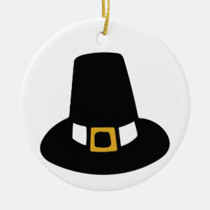 Adorno De Cerámica Gorra de peregrino