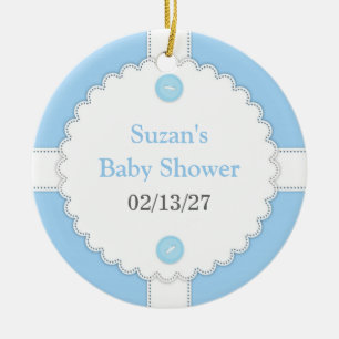 Adorno De Cerámica Gracias Baby Shower Favor Ornament