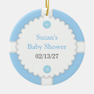 Adorno De Cerámica Gracias Baby Shower Favor Ornament