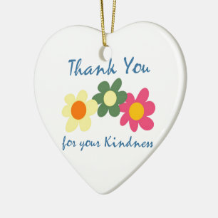Adorno De Cerámica Gracias Por Su Amabilidad