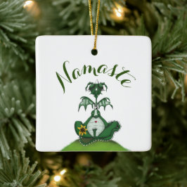 Adorno De Cerámica Graciosa pintura de dragones de Yogi