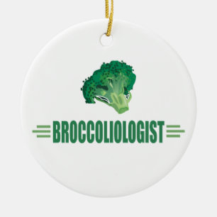 Adorno De Cerámica Gracioso brócoli