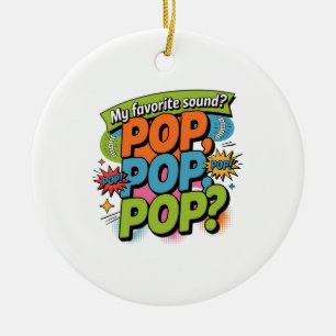 Adorno De Cerámica Gracioso Chiropractor Pop Sound Gift