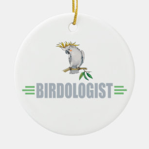 Adorno De Cerámica Gracioso Cockatiel