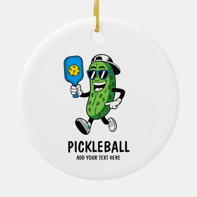 Adorno De Cerámica Gracioso juego personalizado de pellizco (Atrás)