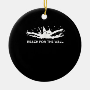 Adorno De Cerámica Gracioso Natación Regalo Equipo Deportivo De Natac
