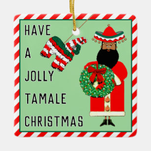 Adorno De Cerámica Gracioso regalo mexicano
