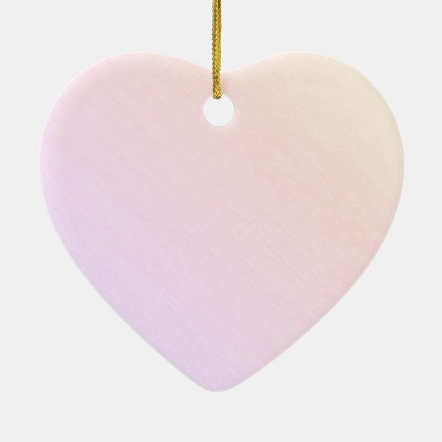 Adorno De Cerámica Gradiente Pastel (Atrás)