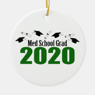 Adorno De Cerámica Grado 2020 De La Escuela Med Caps And Diplomas (Ve