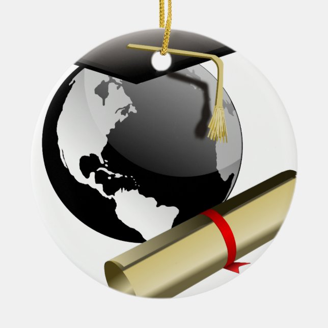 Adorno De Cerámica Graduación (Frente)