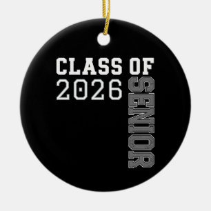 Adorno De Cerámica Graduación Personalizada de la Clase de 2026 para