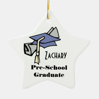 Adorno De Cerámica Graduado del preescolar (personalizable)
