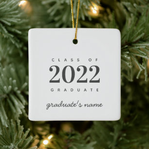 Adorno De Cerámica Graduation Class of 2022 Graduate Keepsake