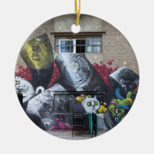 Adorno De Cerámica Graffiti En Stadtbahnbogen, Wien Österreich