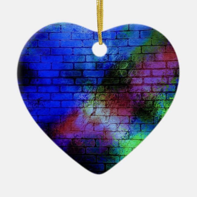 Adorno De Cerámica Graffiti mural (Frente)