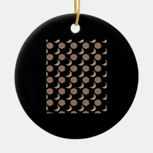 Adorno De Cerámica Gráfico de las nubes de Whimsigoth (Frente)