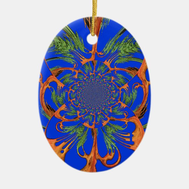 Adorno De Cerámica Gráfico del diseñador de fusión fusión fusión fusi (Frente)