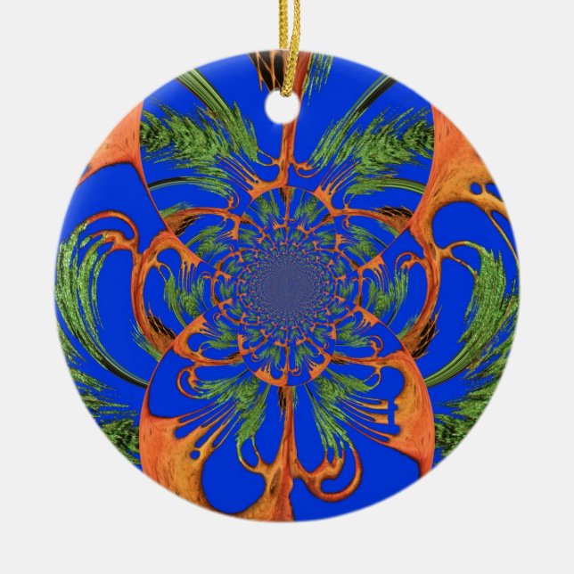 Adorno De Cerámica Gráfico del diseñador de fusión fusión fusión fusi (Frente)