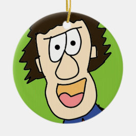 Adorno De Cerámica grampa joven