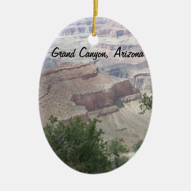 Adorno De Cerámica Gran Cañón Arizona (Frente)