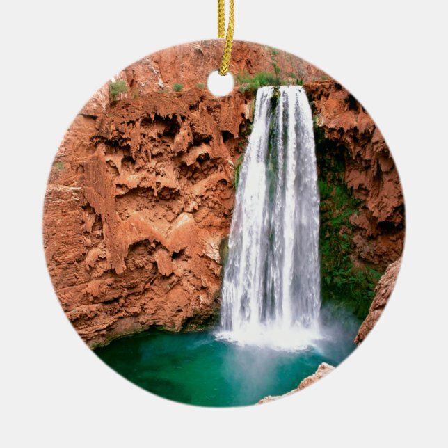 Adorno De Cerámica Gran Cañón Arizona de Havasupai Mooni de la (Frente)