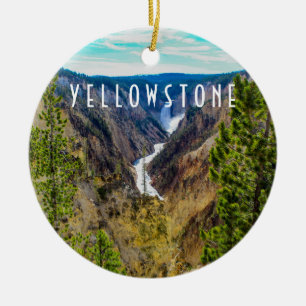Adorno De Cerámica Gran Cañón de Yellowstone