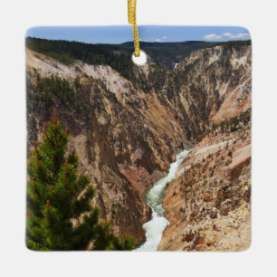 Adorno De Cerámica Gran Cañón del Yellowstone