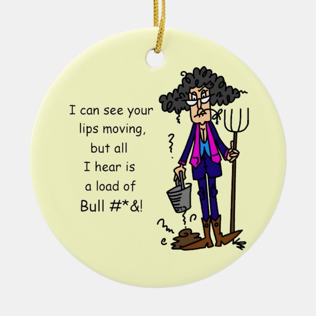 Adorno De Cerámica Gran cantidad de BS (Frente)