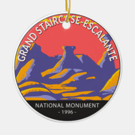 Adorno De Cerámica Gran Escalera Escalante Monumento Nacional Utah