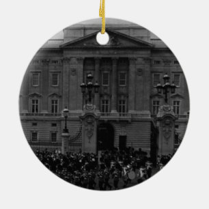 Adorno De Cerámica Gran Inglaterra Londres Old Guard Buckingham Palac