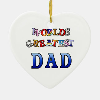 Adorno De Cerámica Gran papá del mundo