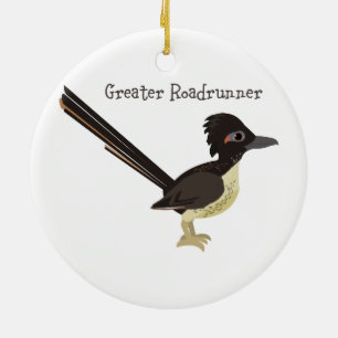 Adorno De Cerámica Gran Roadrunner