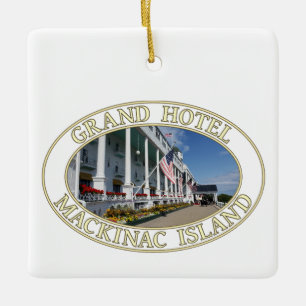 Adorno De Cerámica Grand Hotel en la isla de Mackinac, Michigan