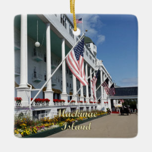 Adorno De Cerámica Grand Hotel Mackinac Island, Michigan