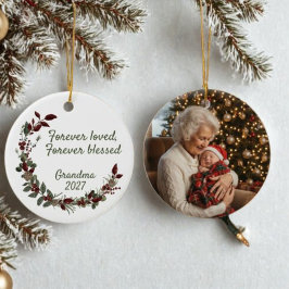 Adorno De Cerámica Grandma Memorial Ornament - Forever Loved