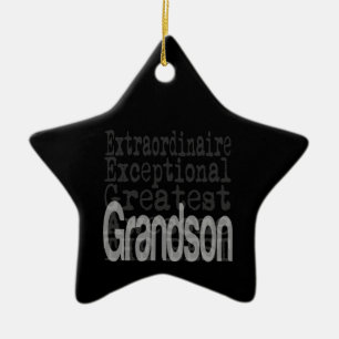 Adorno De Cerámica Grandson Extraordinaire