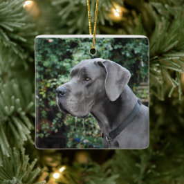 Adorno De Cerámica Great Dane imagen
