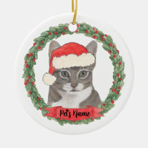 Gris Tabby Cat personalizado