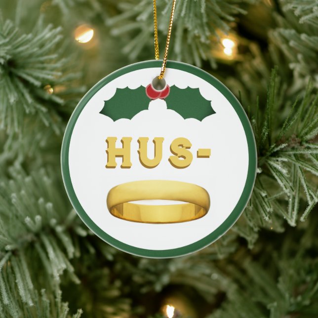 Adorno De Cerámica Groom Holiday Keepsake Gift (Árbol)