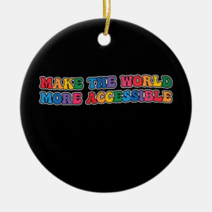 Adorno De Cerámica Groovy Hace El Mundo Más Accesible Retro