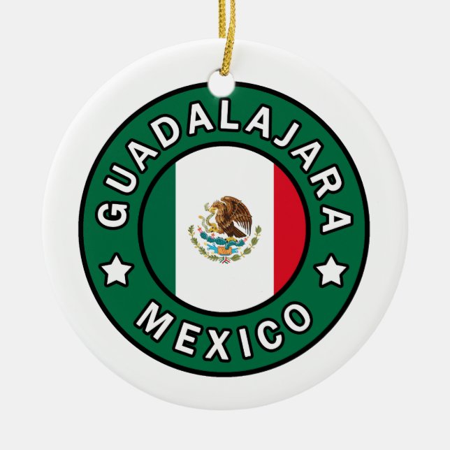 Adorno De Cerámica Guadalajara México (Frente)