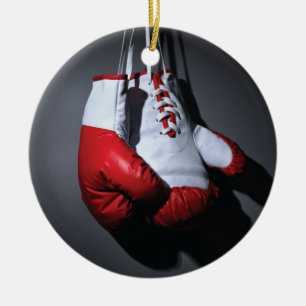 Adorno De Cerámica Guantes de boxeo