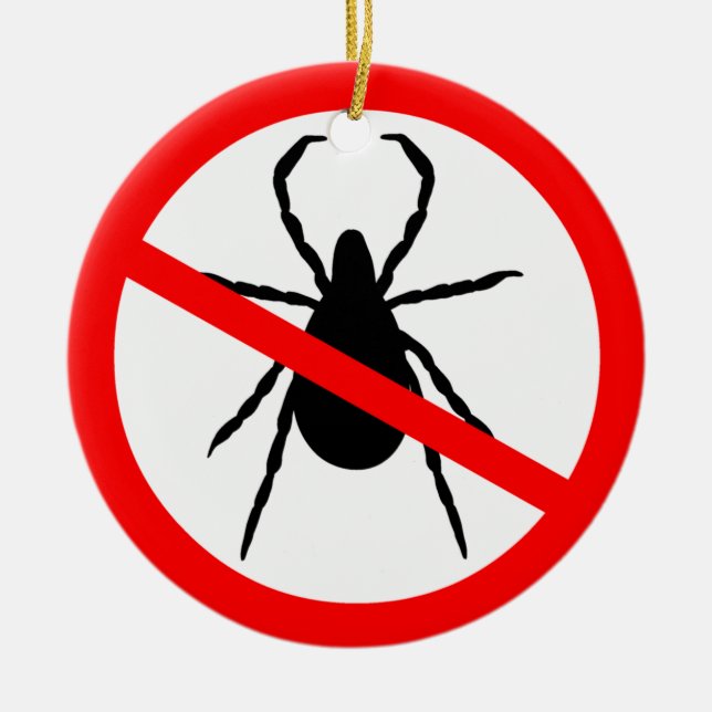 Adorno De Cerámica Guárdese de señales (Frente)