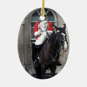 Adorno De Cerámica Guardia de Honores en el caballo de Londres