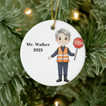 Guardián de cruce escolar personalizado