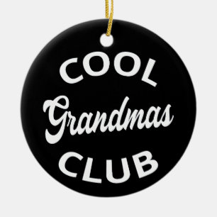 Adorno De Cerámica Guay Grandmas Club I