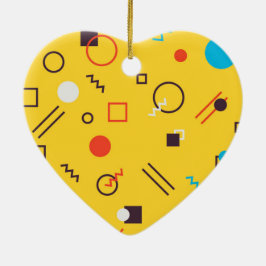 Adorno De Cerámica Guay, Memphis únicos, modernos, geométricos urbano